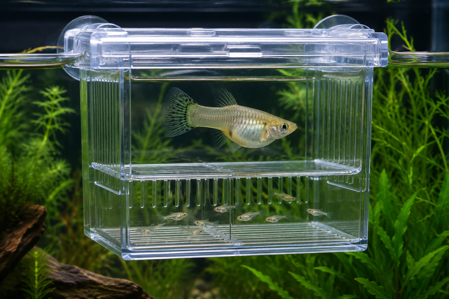best fish breeding box Ziss Breeder The breeding boxes from Ziss Aqua have an elegant and clear exterior Stop Losing Fish Fry!