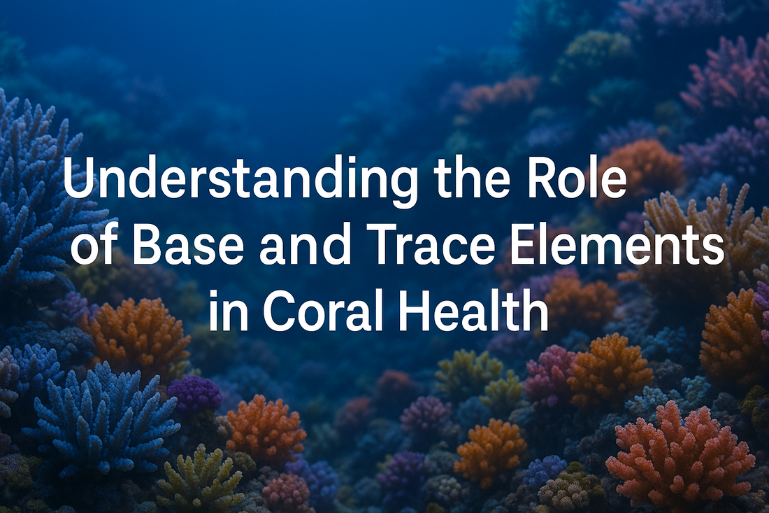 Understanding the Role of Base and Trace Elements in Coral Health