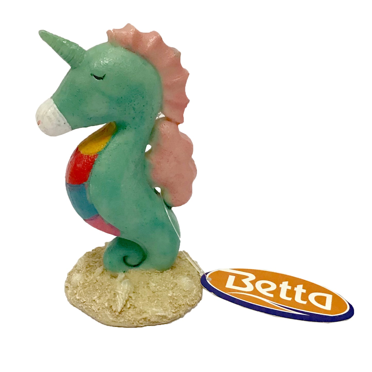 Betta Rainbow Seahorse Aquarium Ornament