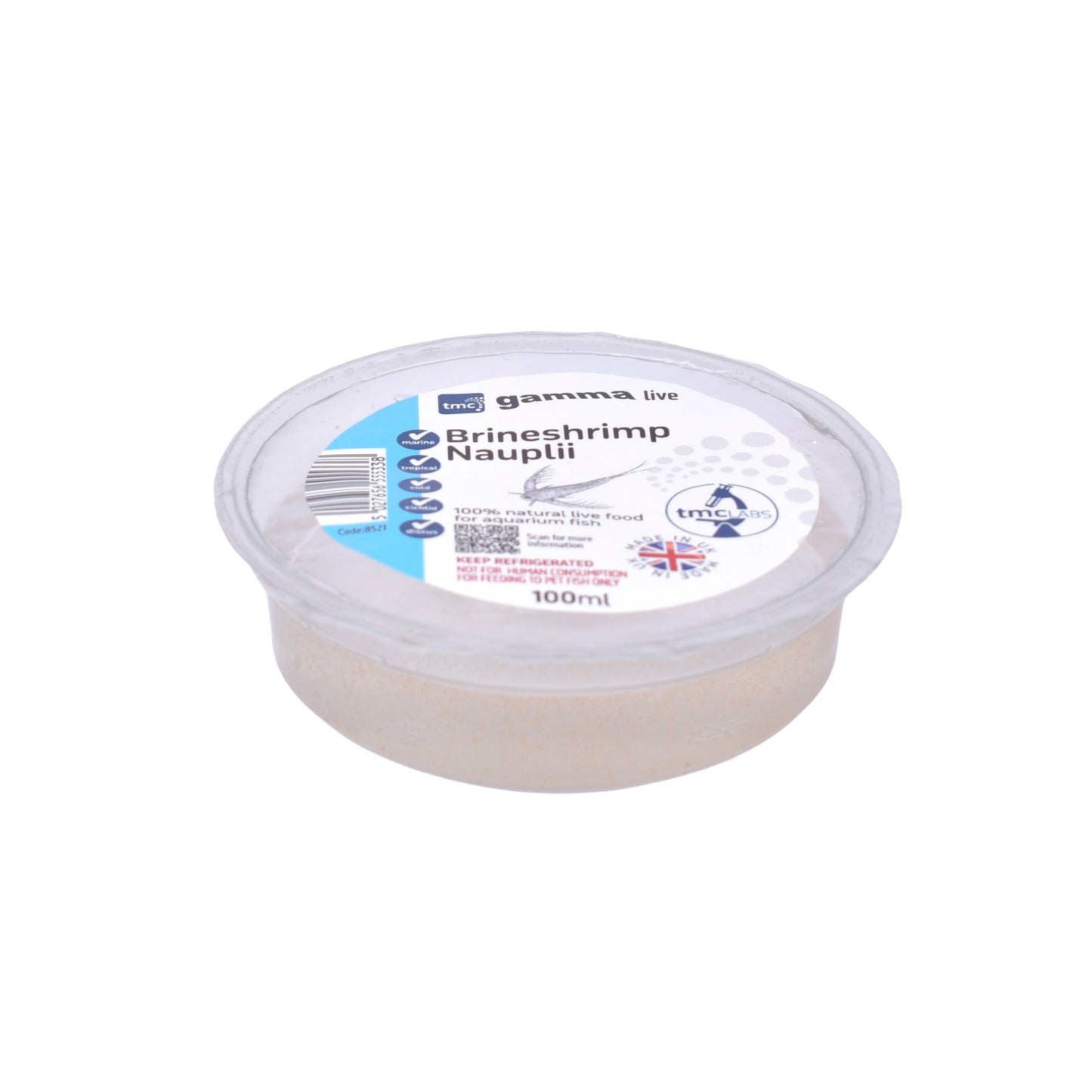 TMC Gamma Live Brineshrimp Naupli 100ml