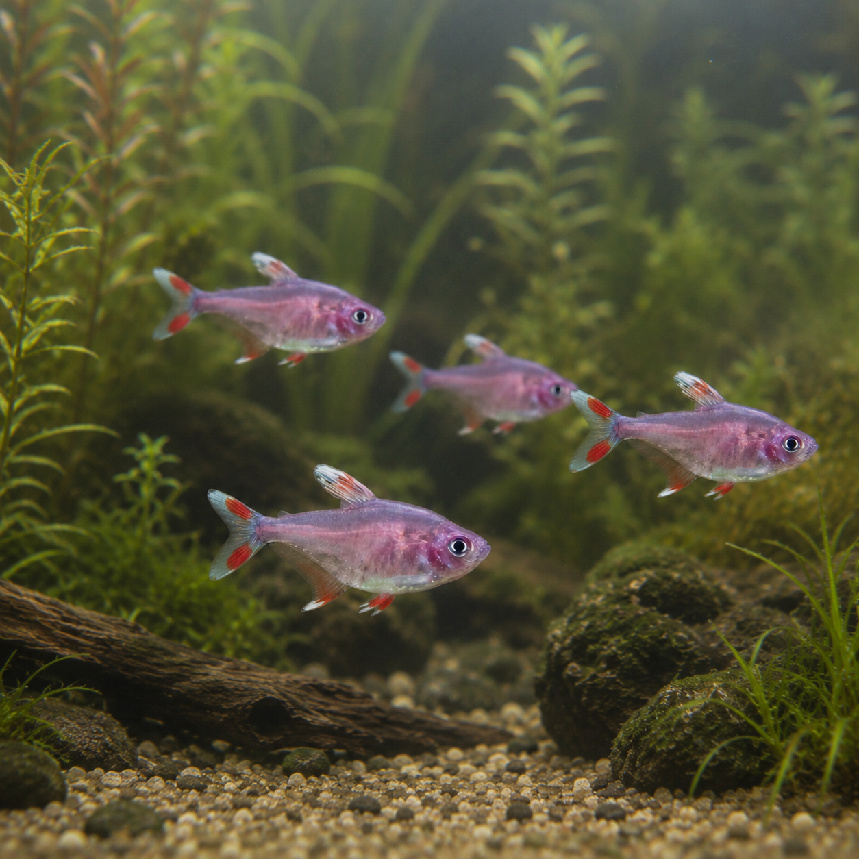 Candy Cane Bentosi Tetra Hyphessobrycon Bentosi