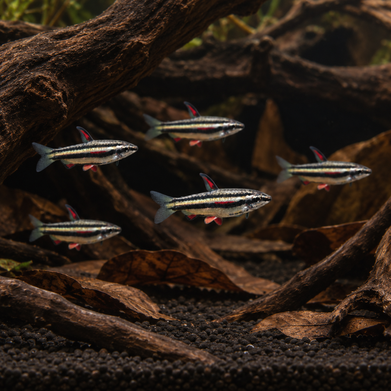 Dwarf Pencil Fish Nannostomus Marginatus