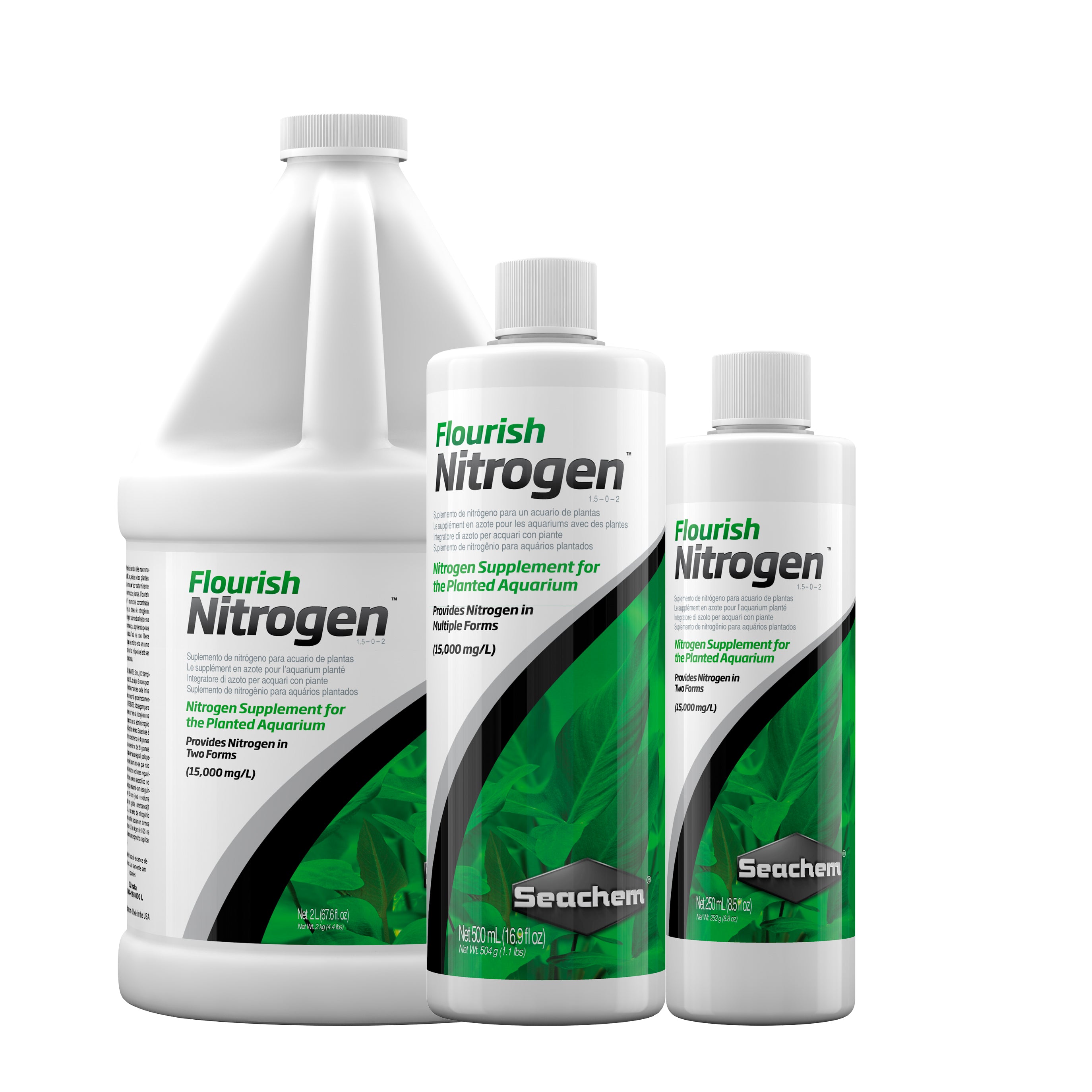 Integratore Flourish Nitrogen Seachem Per Piante D'Acquario - 500 Ml, Fonte Di Azoto Per Acquari Lussureggianti - Foto 11