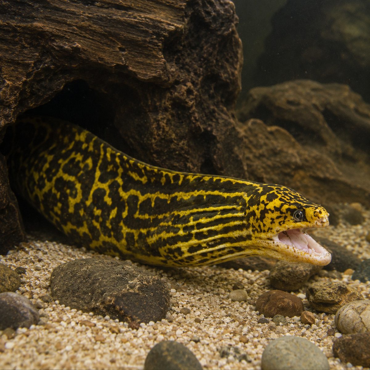 Freshwater Leopard Moray Eel