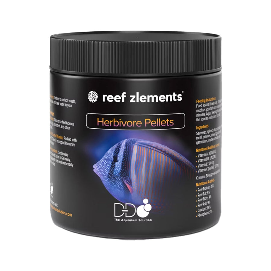 Reef Zlements Herbivore Pellets Fish Food