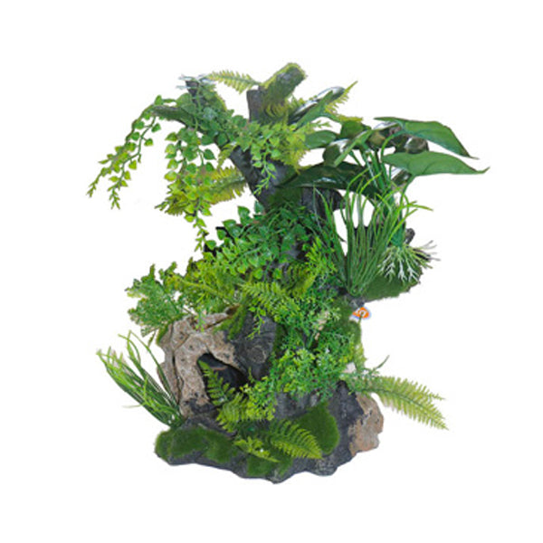 Betta Medium Root and Plant Aquarium Ornament