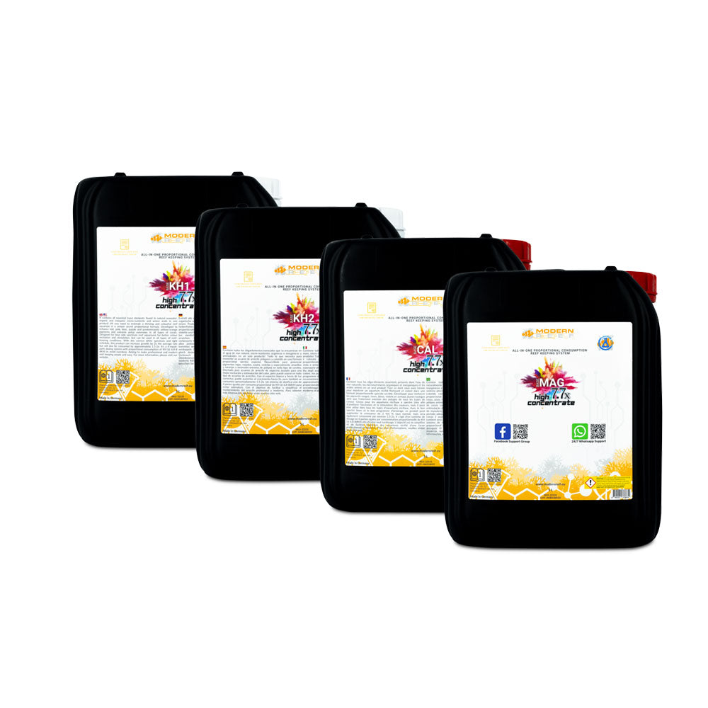 Modern Reef Proportional Consumption RKS 7.7x 4 x 5L Set