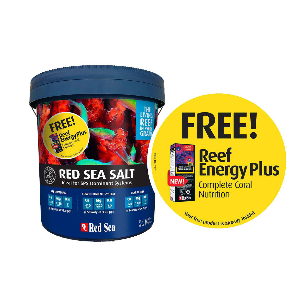 Red Sea Salt – Marine Reef Salt Mix | Charterhouse Aquatics