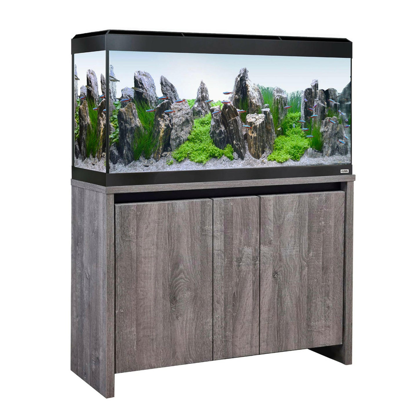 Fluval Roma Bluetooth LED 200 Aquarium and Cabinet