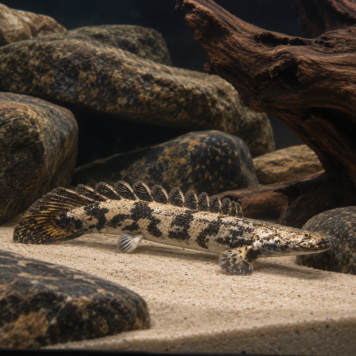 Saddled Endlicheri Bichir
