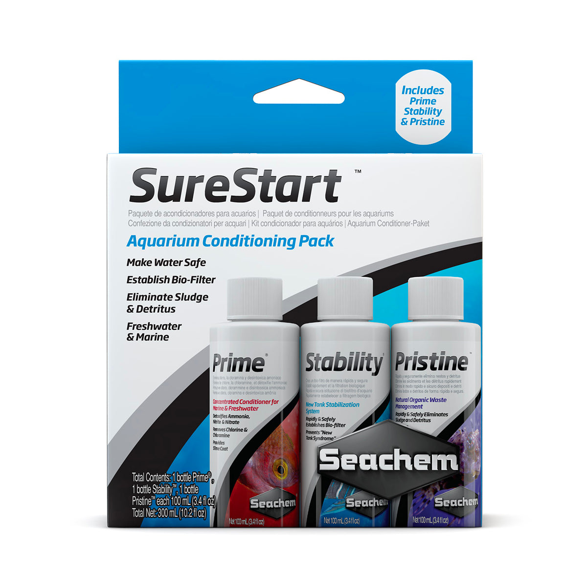 Seachem Sure Start 3 x 100ml Pack
