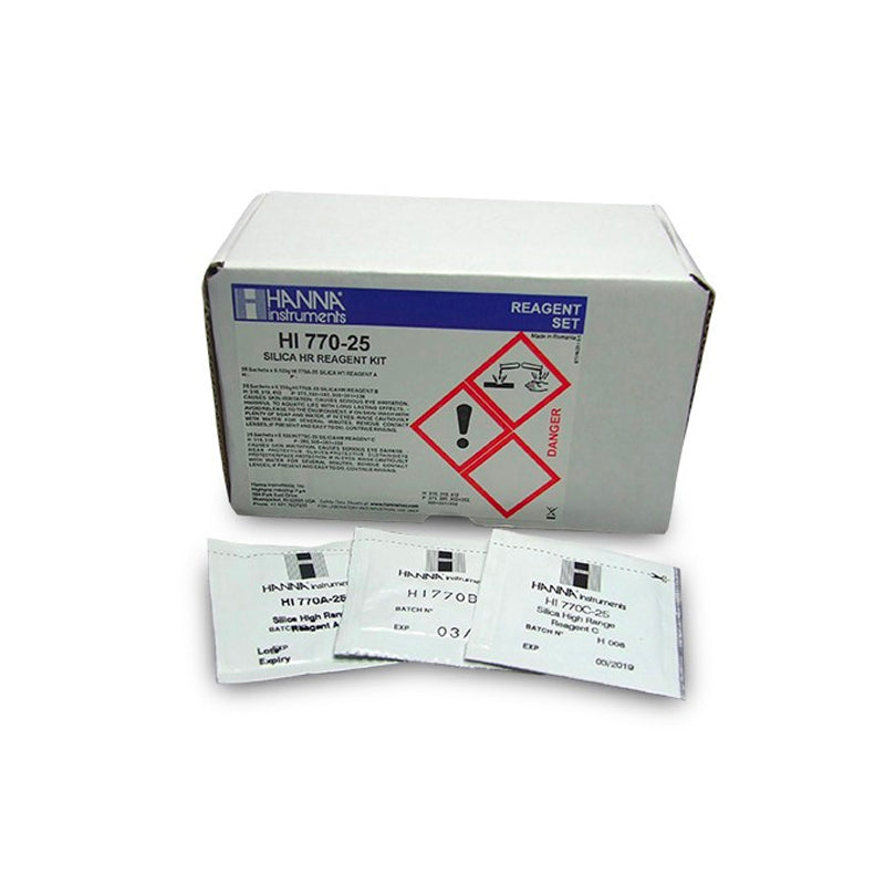 Hanna Instruments HI-770-25 Silicate Reagents