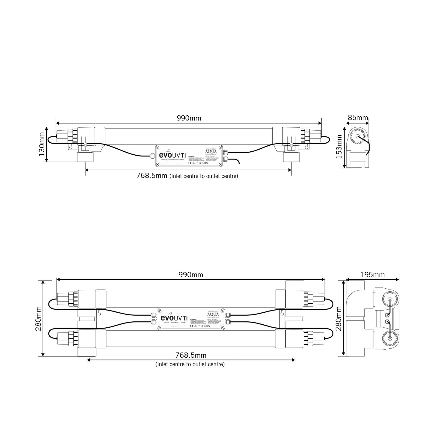 Evolution Aqua evoUV Ti UV Steriliser