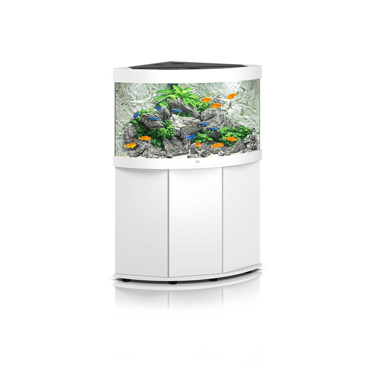 Juwel Trigon 190 LED Aquarium and Cabinet (White).