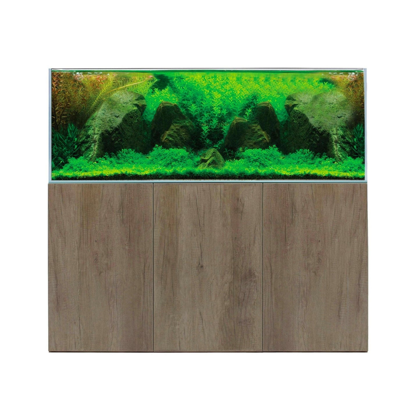 Aqua One AquaSys 395 Aquarium and Cabinet - Grey Nebraska Oak - Charterhouse Aquatics