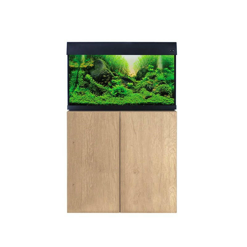 Aqua One AquaVogue 135 Aquarium and Cabinet - Oak - Charterhouse Aquatics