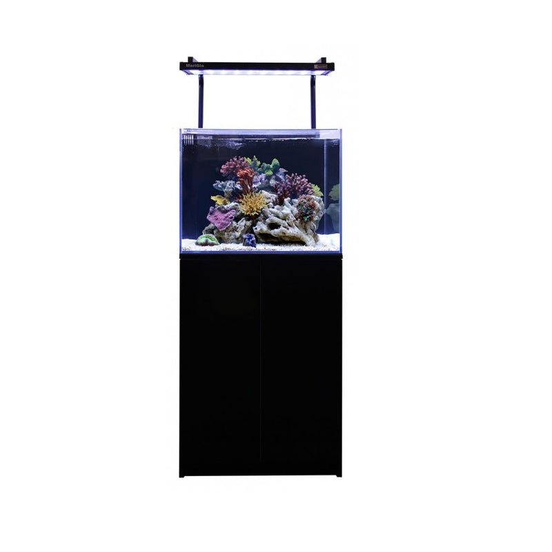 Aqua One MiniReef 120 Aquarium and Cabinet - Black - Charterhouse Aquatics