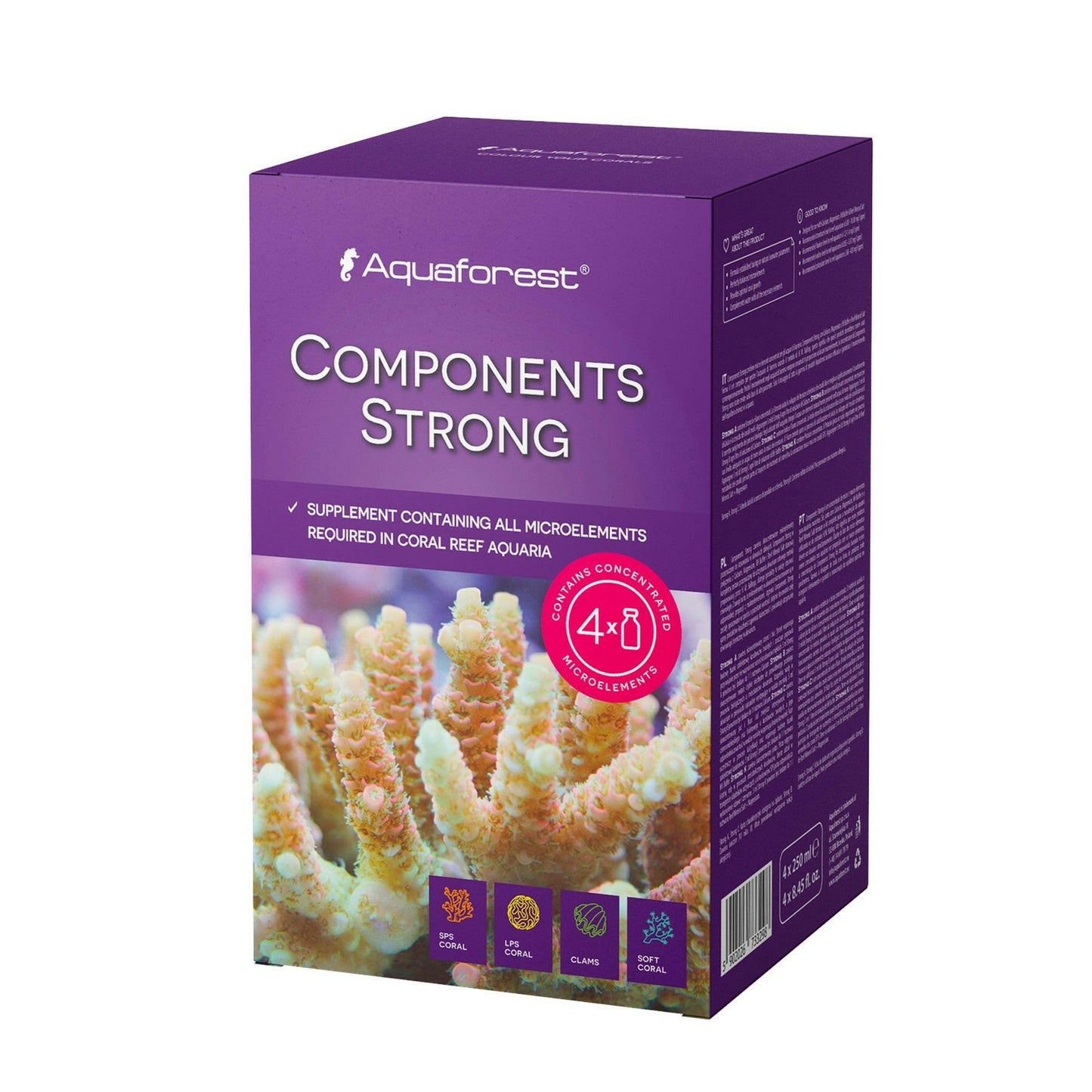 Aquaforest Strong Component Set (4 x 250ml) - Charterhouse Aquatics