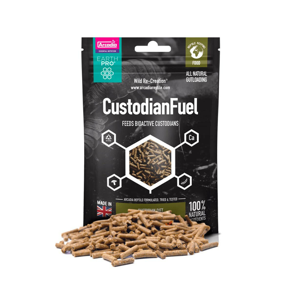 Arcadia EarthPro CustodianFuel 80g - Charterhouse Aquatics