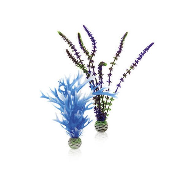 BiOrb Easy Plants - Blue / Purple (Medium x 2) - Charterhouse Aquatics