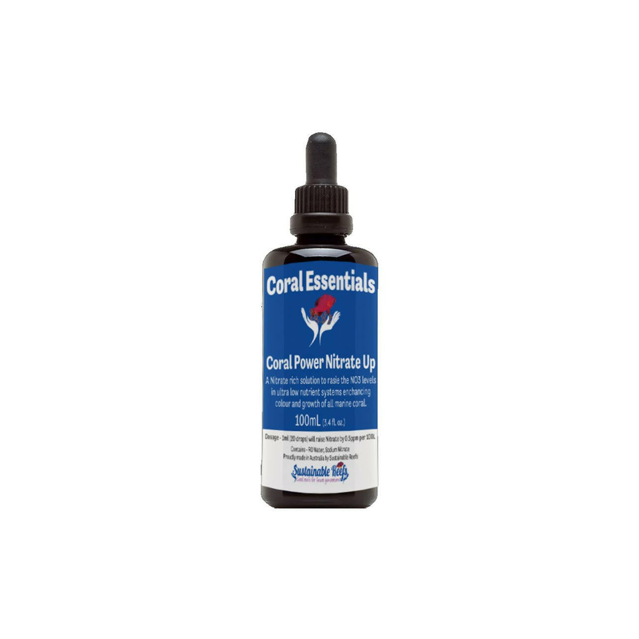 Coral Essentials Coral Power Nitrate Up 100ml - Charterhouse Aquatics