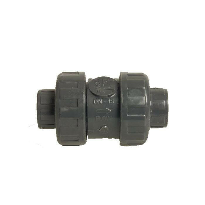 Double Union Non Return Valve 20mm - Charterhouse Aquatics