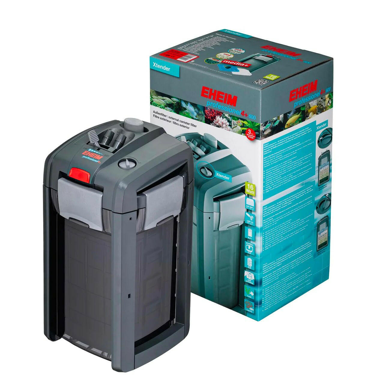 Eheim Professionel 4+ 600 External Filter - Charterhouse Aquatics