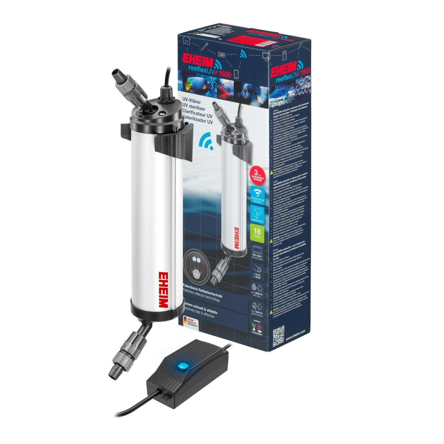 Eheim reeflexUV+e 2000 Wifi UV Clarifier - Charterhouse Aquatics