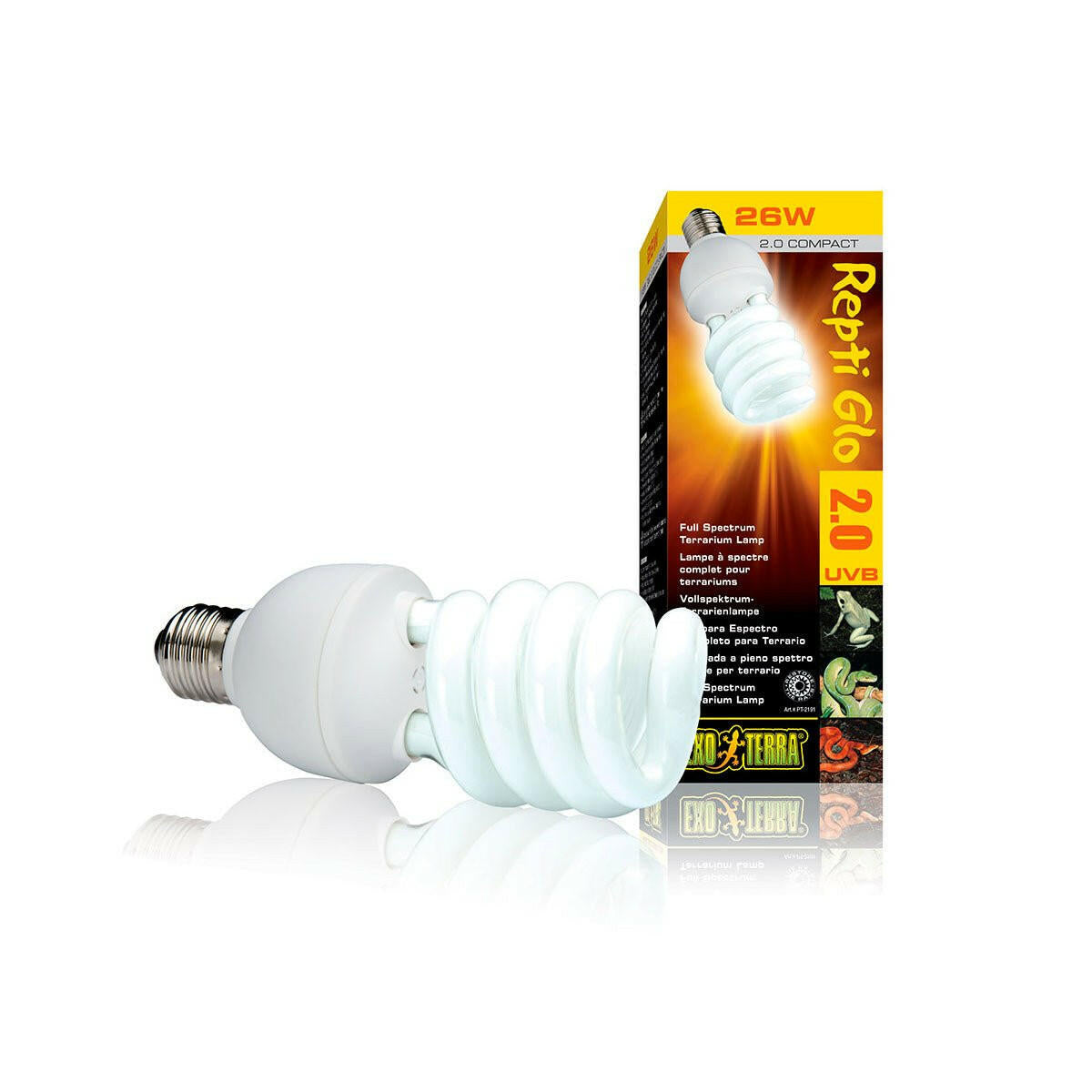 Exo Terra Reptile UVB150 Compact Lamp 26w - Charterhouse Aquatics