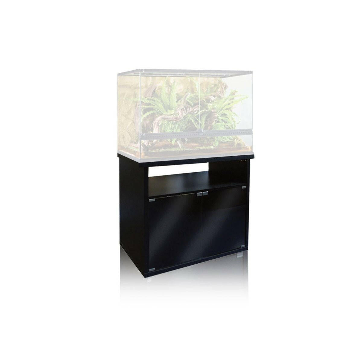 Exo Terra Terrarium Cabinet Black 90cm - Charterhouse Aquatics