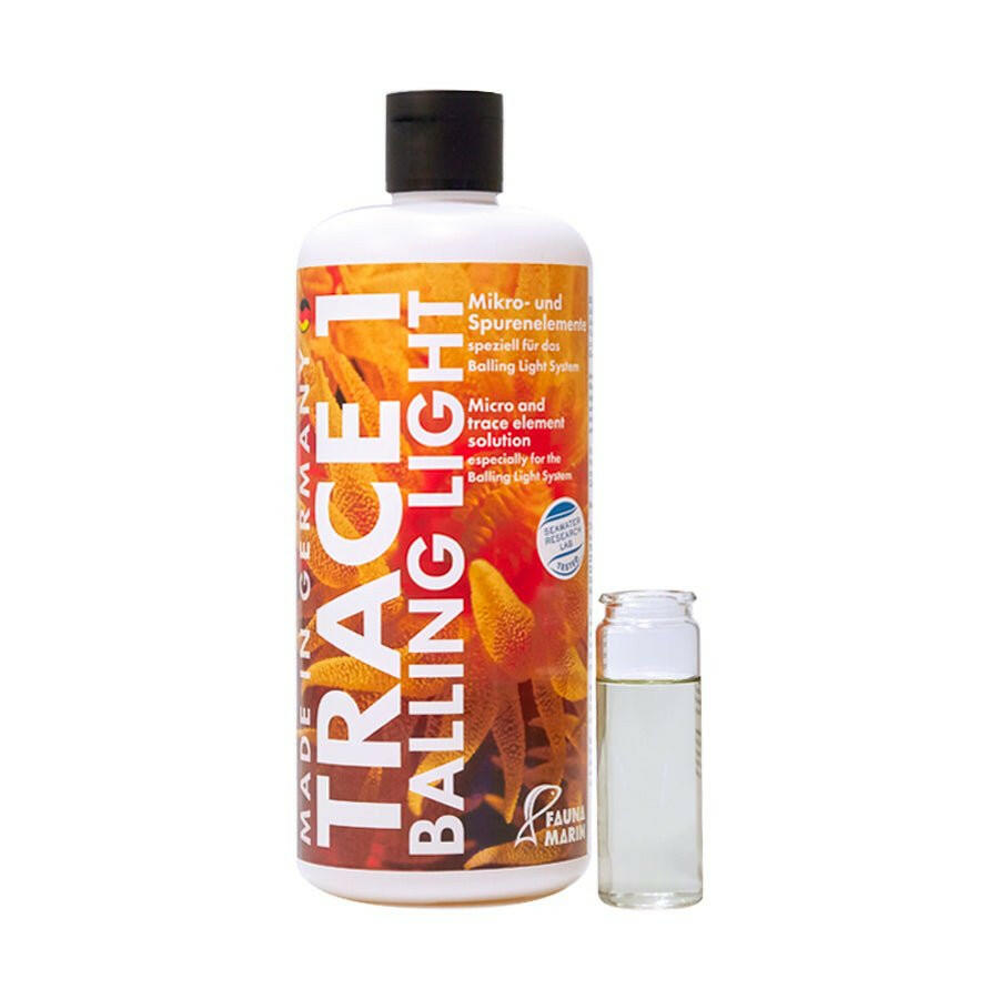 Fauna Marin Balling Trace 1 - Metallic Color & Grow Effect 500ml - Charterhouse Aquatics