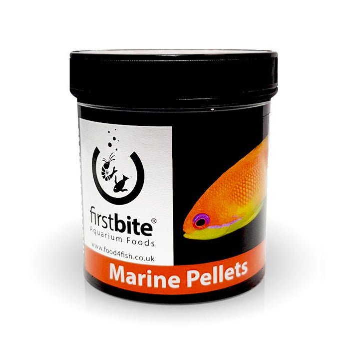 Firstbite Marine Pellet Fish Food (120g) - Charterhouse Aquatics