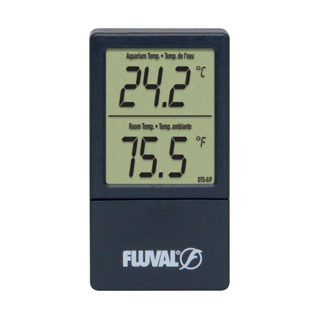 Fluval 2-in-1 Digital Aquarium Thermometer - Charterhouse Aquatics