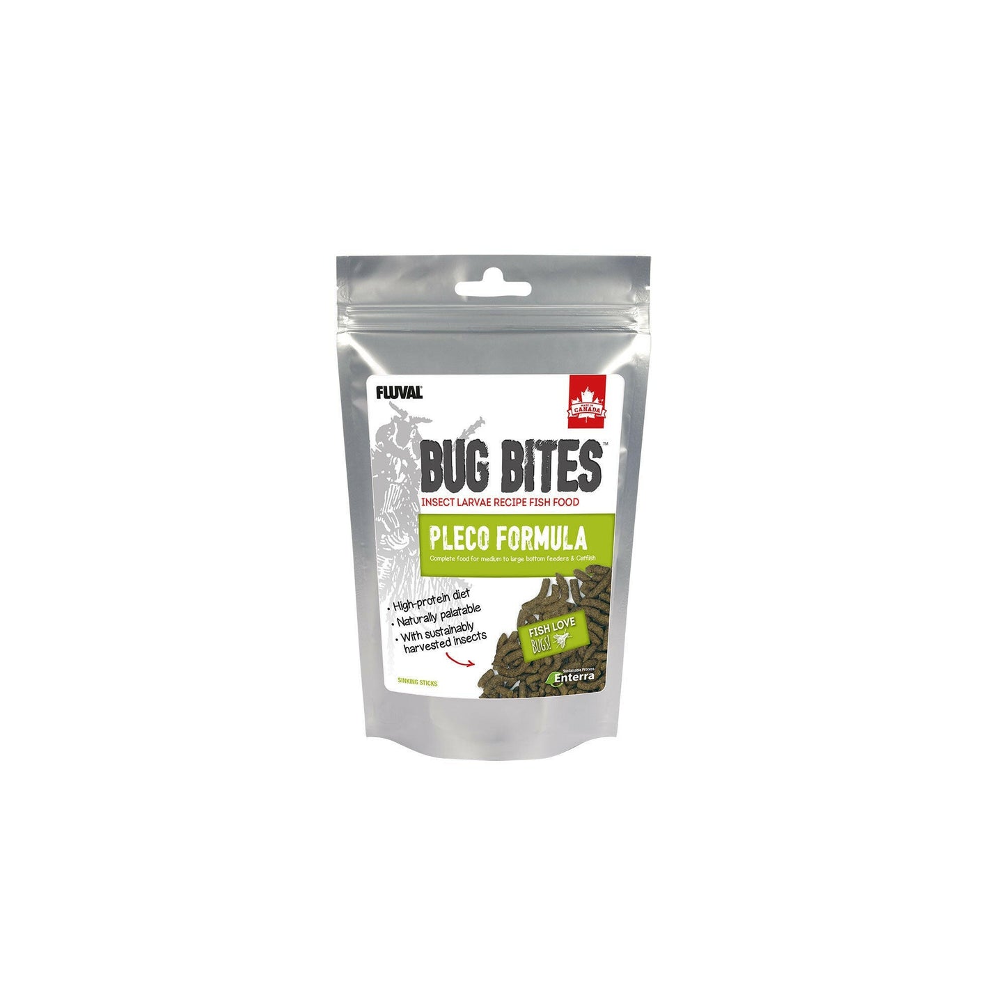 Fluval Bug Bites Pleco Sticks 120g - Charterhouse Aquatics