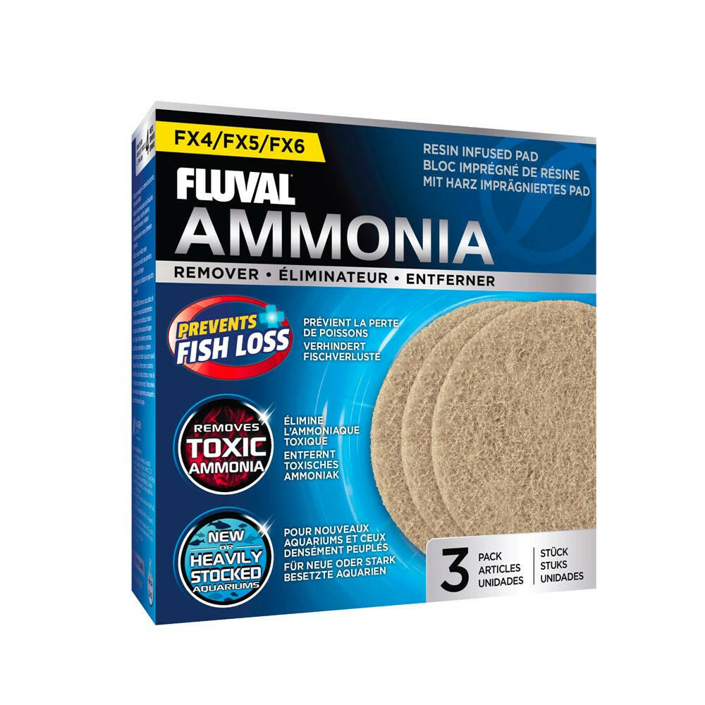 Fluval FX4/FX5/FX6 Ammonia Remover Pads - 3 pack - Charterhouse Aquatics