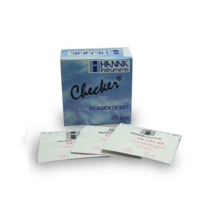 Hanna Instruments Iron Reagent 721-25 (Pack of 25) - Charterhouse Aquatics