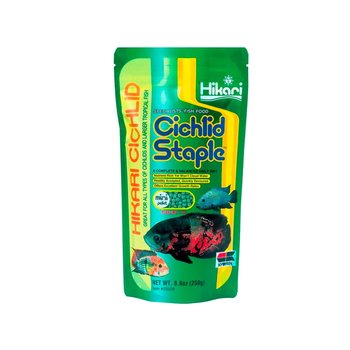 Hikari Cichlid Staple - Mini 250g - Charterhouse Aquatics