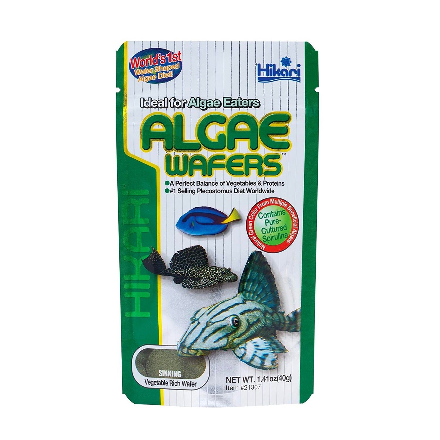 Hikari Tropical Algae Wafers 20g - Charterhouse Aquatics