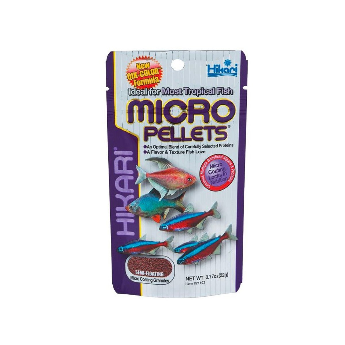 Hikari Tropical Micro Pellets 22g - Charterhouse Aquatics