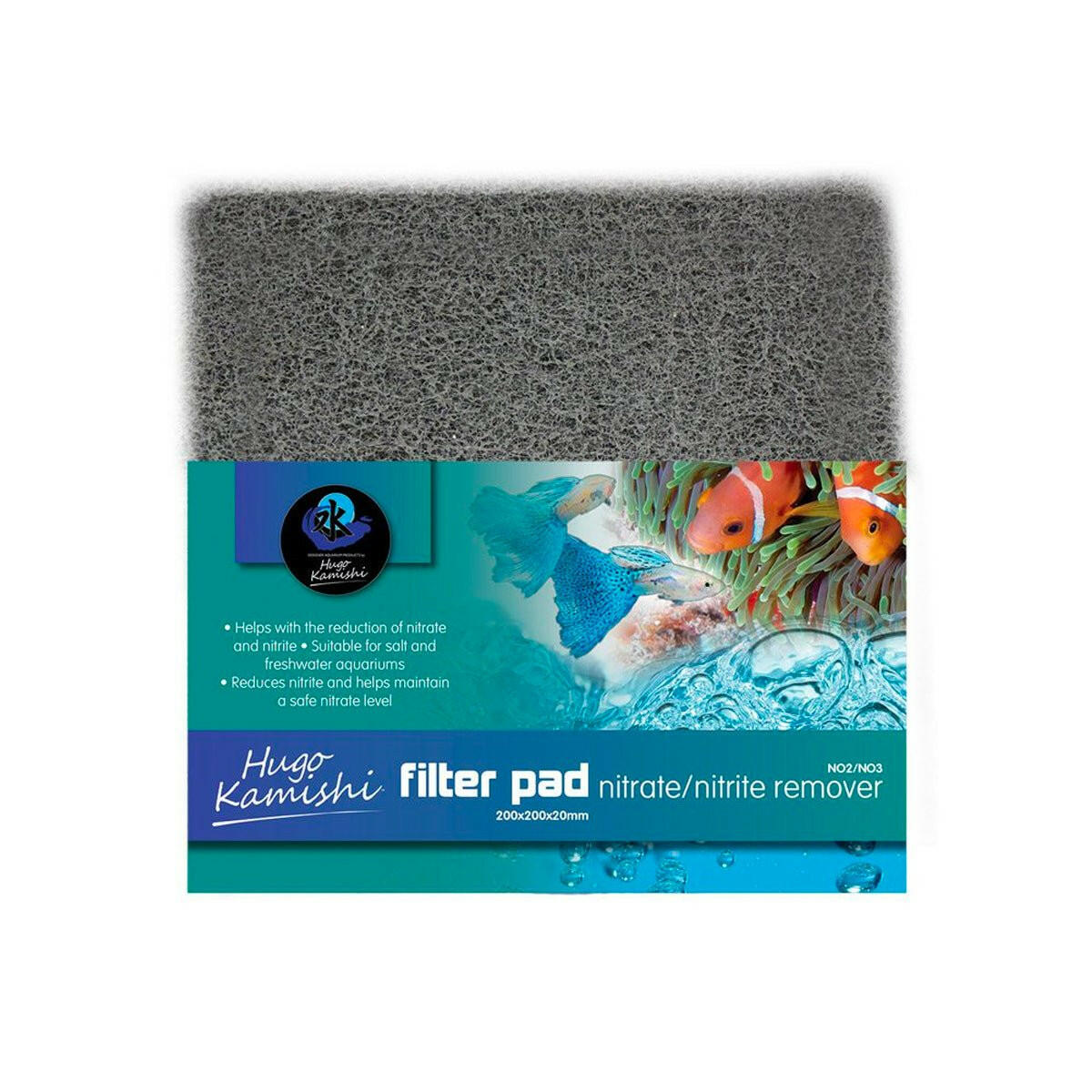Hugo Kamishi Nitrate/Nitrite Filter Pad - Charterhouse Aquatics