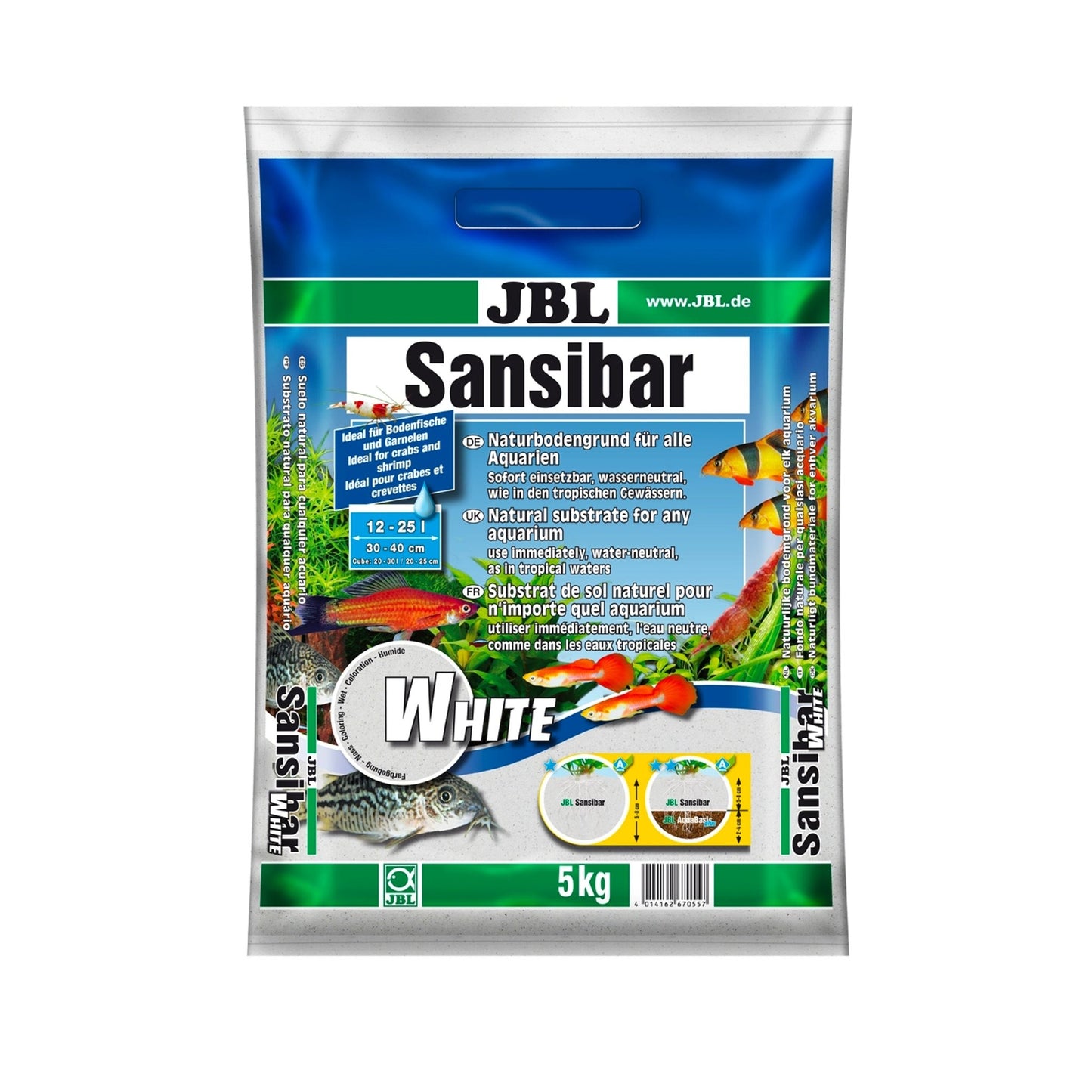 JBL Sansibar White 10kg - Charterhouse Aquatics