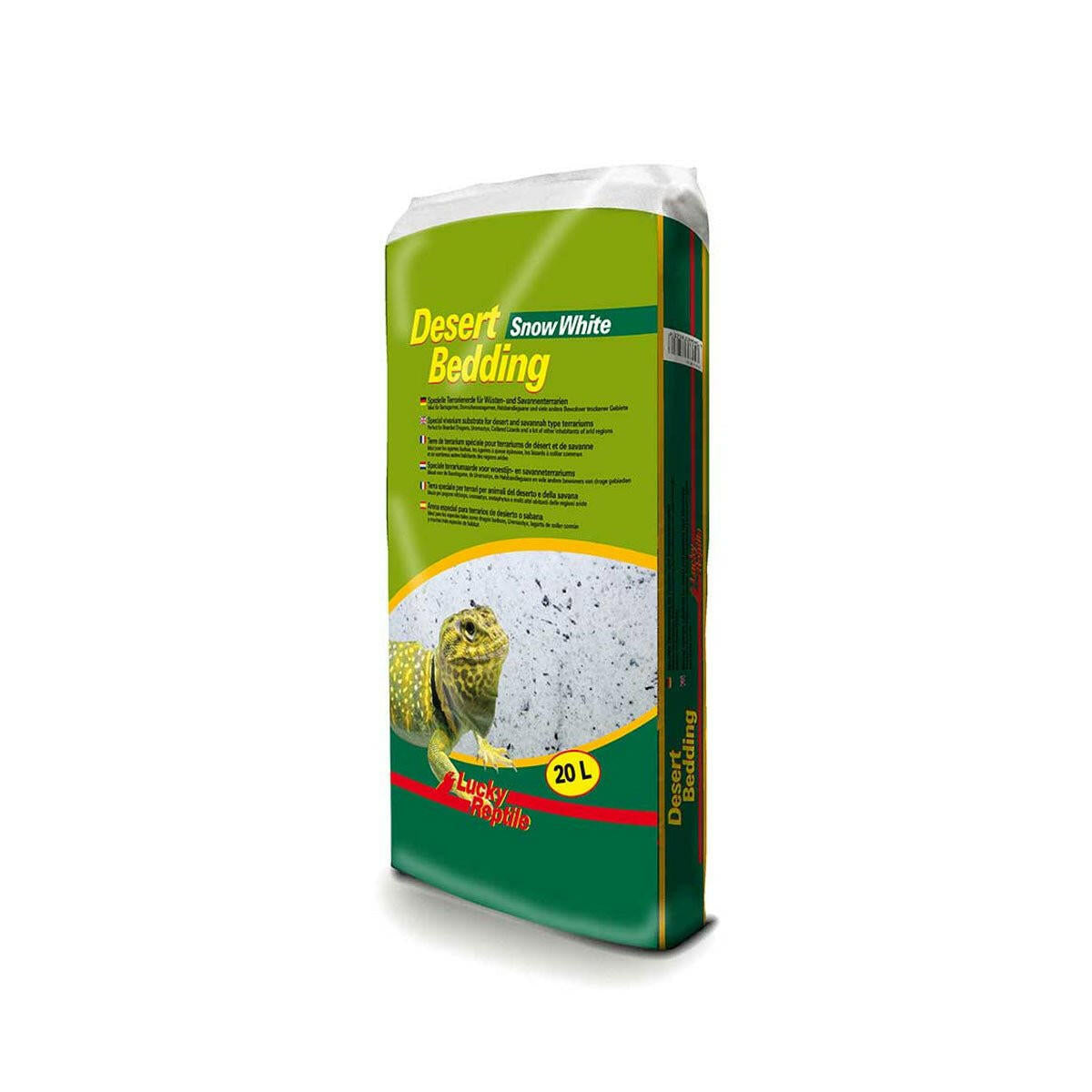 Lucky Reptile Desert Bedding Snow White 20L - Charterhouse Aquatics