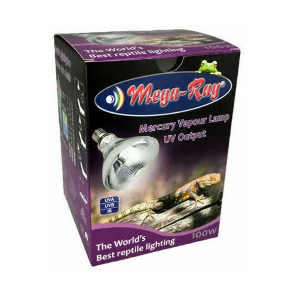Mega Ray 100w Mercury Vapour - Charterhouse Aquatics