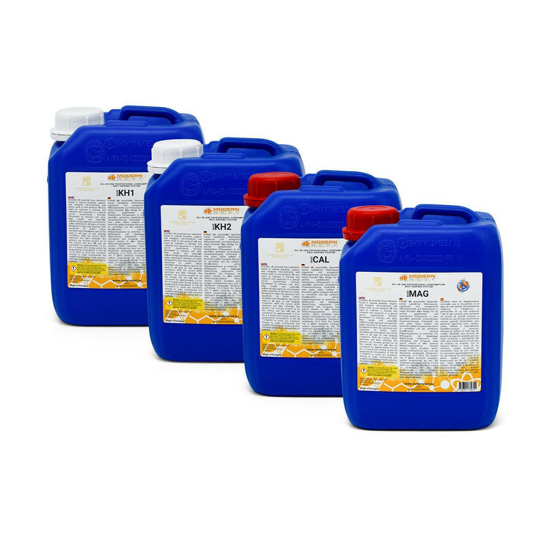Modern Reef Reef-Keeping System (RKS) 4 × 2.5L Set - Charterhouse Aquatics