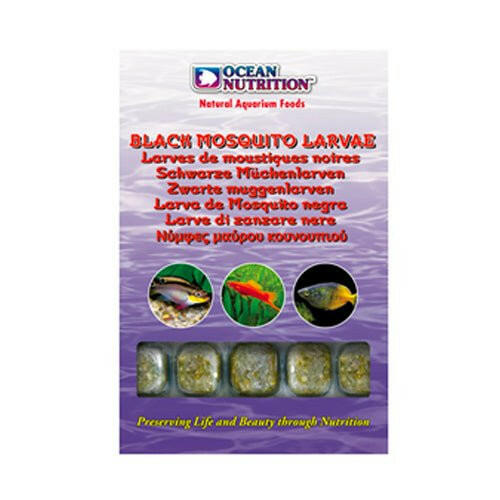 Ocean Nutrition Black Mosquito Larvae 100g Charterhouse Aquatics