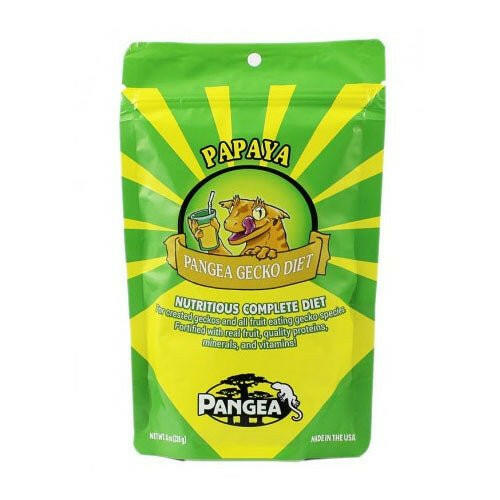 Pangea Fruit Mix Papaya Complete Gecko Diet 2oz - Charterhouse Aquatics
