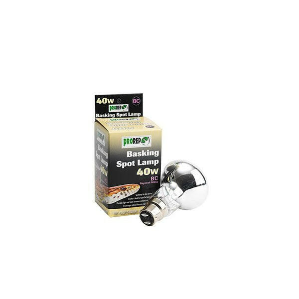 ProRep Basking Spotlamp 40w - Bayonet Fitting - Charterhouse Aquatics