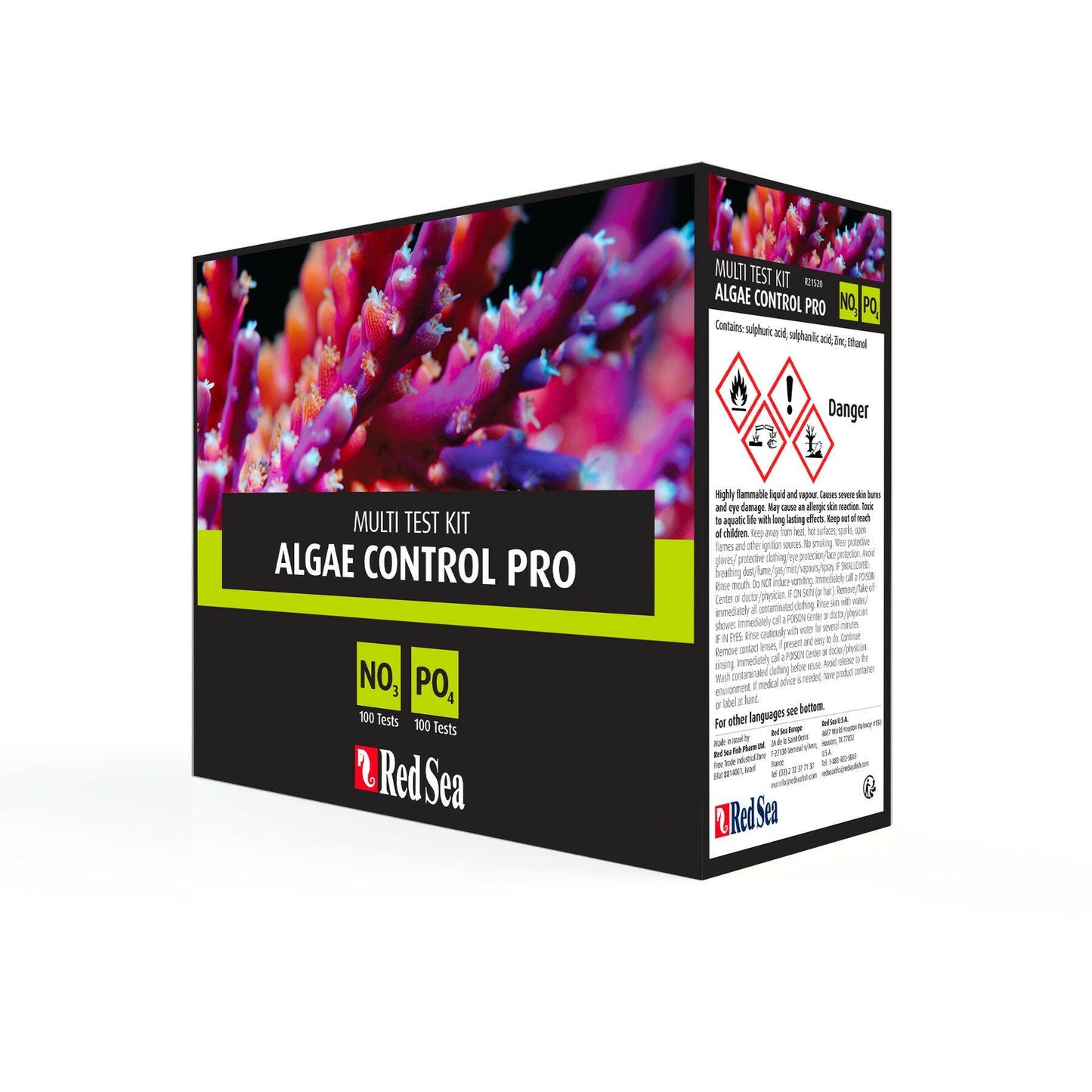 Red Sea Algae Control Pro Comparator Test Kit - Charterhouse Aquatics