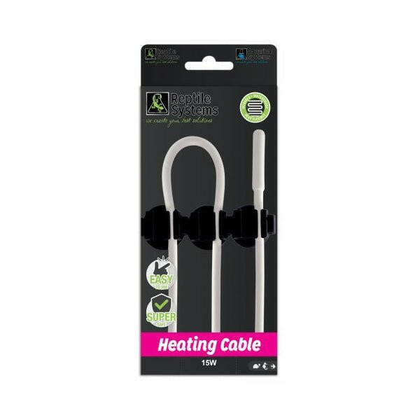Reptile Systems Heating Cable 15W 3.3m - Charterhouse Aquatics