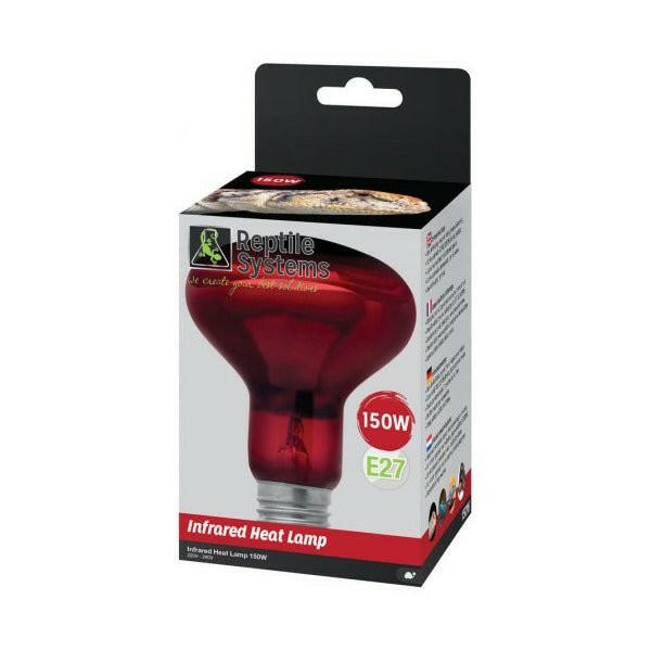 Reptile Systems InfraRed Heat Lamp - 150w - Charterhouse Aquatics